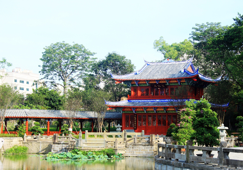 爱上福州城：南公园开园 300年皇家园林现新颜